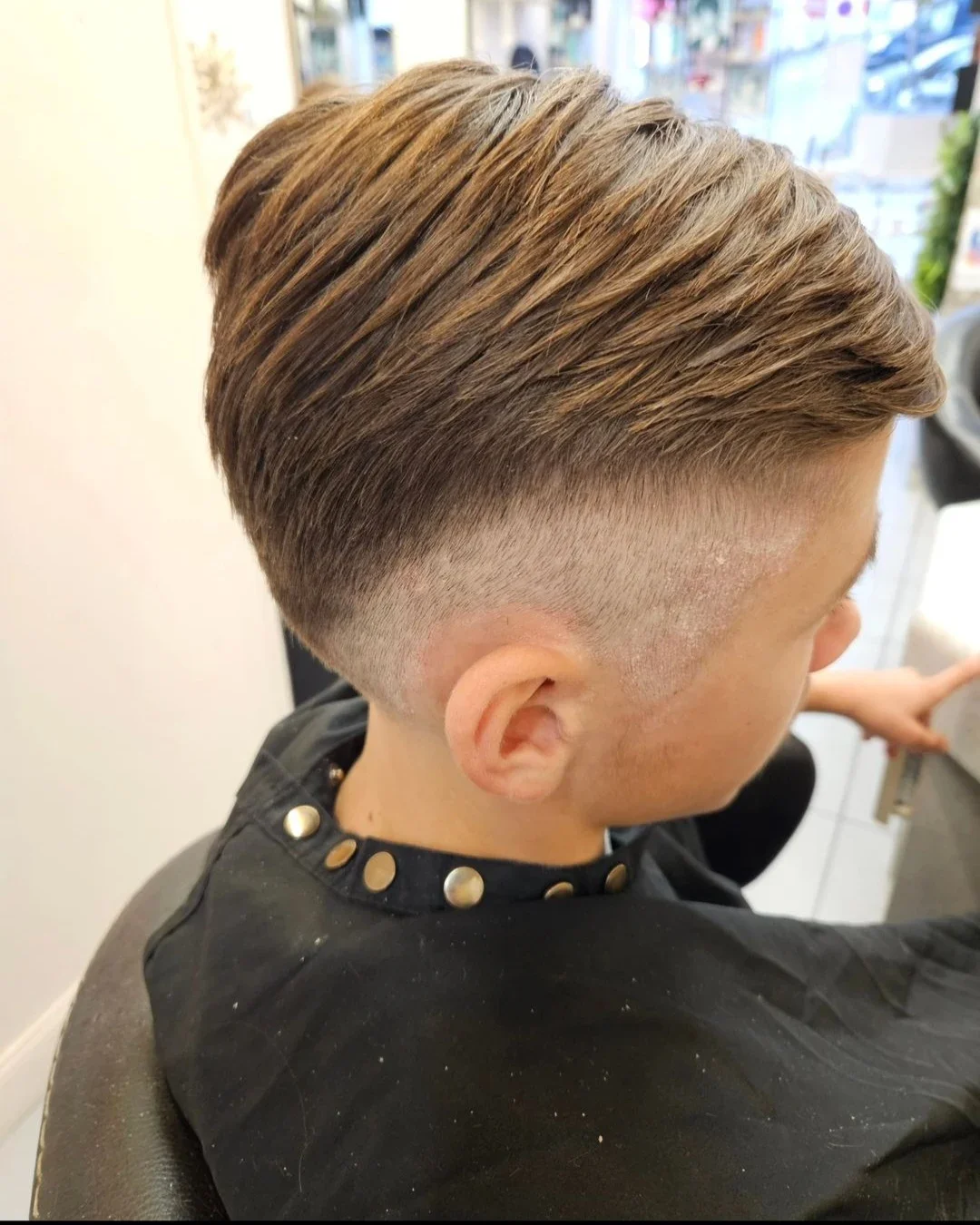 Coupe homme dégradée, salon Talleulook